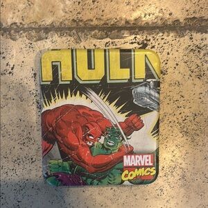 Red and Green Comic Art Wall Decor